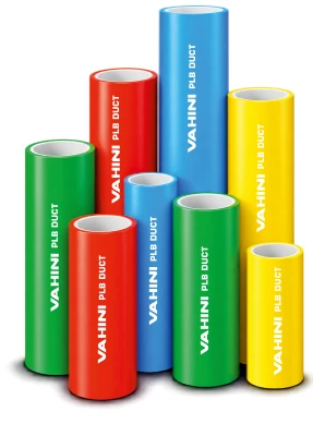 Vahini PLB ducts in green, red, blue and yellow